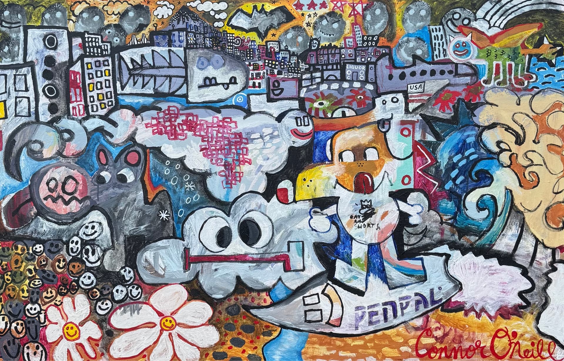 A painting by Connor O'neill